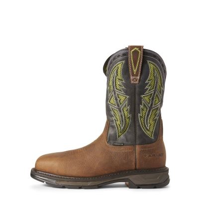 Ariat WorkHog XT VentTEK Kahverengi Iş Ayakkabıları Erkek (42782-471)